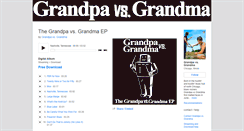 Desktop Screenshot of grandpavsgrandma.com